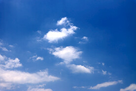 蓝天白云