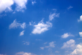 蓝天白云