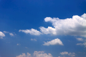 蓝天白云