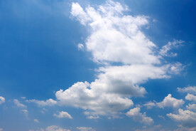 蓝天白云