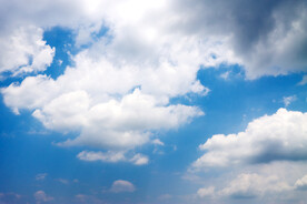 蓝天白云
