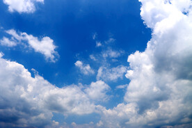 蓝天白云
