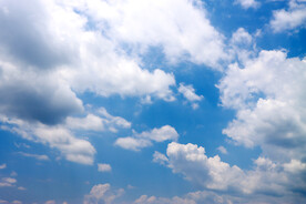 蓝天白云