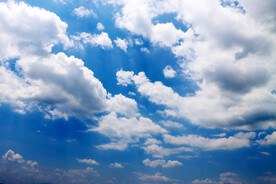 蓝天白云