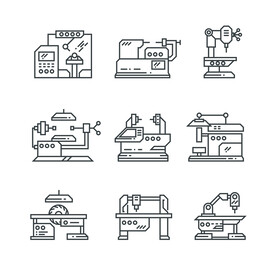 工业制造小图标