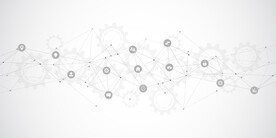 工业科技云背景