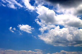 蓝天白云