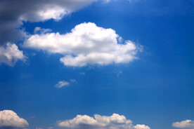 蓝天白云