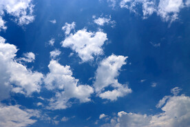 蓝天白云