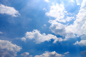 蓝天白云