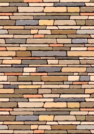 街头砖头墙壁手绘效果