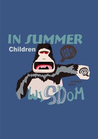 强壮力量猴子猩猩卡通形象