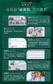 修得丽美容院服务体系海报介绍