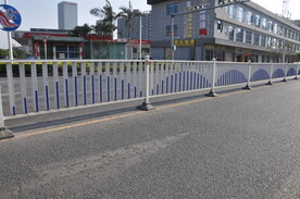 城区市政护栏大范围