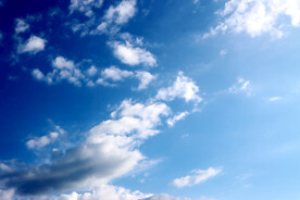 蓝天白云