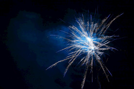 烟花  火花  光影  