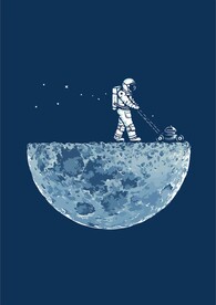 月球宇航员动画