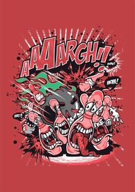 潮牌保龄球涂鸦拟人卡通