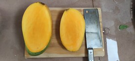 切开芒果