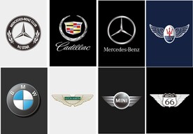 车标合集宝马奔驰跑车车标