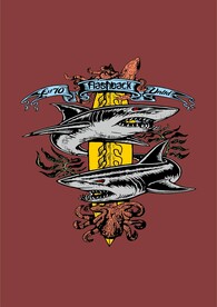 鲨鱼大白鲨章鱼八爪鱼海藻美式潮