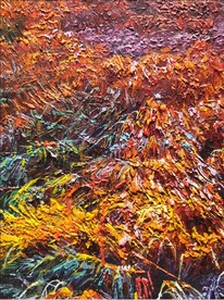 波洛克风格画细节