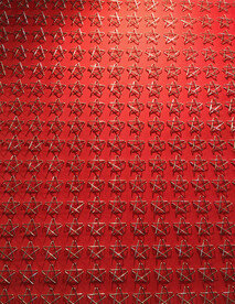 五角星装饰墙底纹