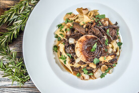 蘑菇洋葱意大利面