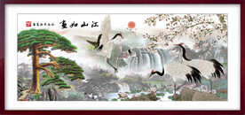 中国风水墨山水画