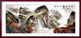 中国风山水装饰画