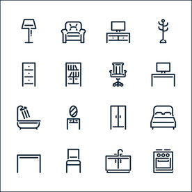 家具家电图标