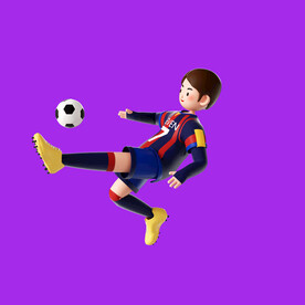 足球运动男孩 