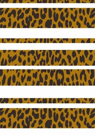 豹纹图案矢量图