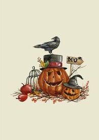 万圣节邪恶南瓜乌鸦毒苹果