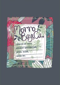 香水品牌贴纸花瓣紫色