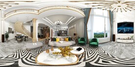 欧式客厅效果图