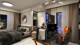 电竞卧室效果图