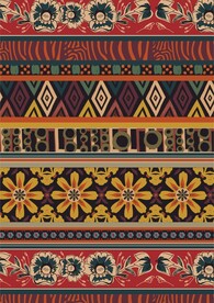 传统文化民族风图案背景