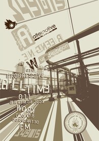 街头涂鸦怀旧美式潮流