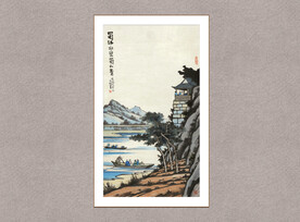 蜀江水碧蜀山青