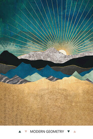 山水简约现代装饰画