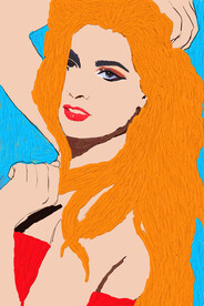 人物简约装饰画