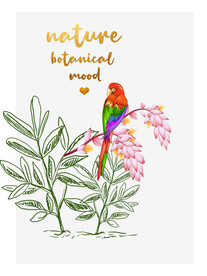 插画简约装饰画