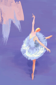 人物简约装饰画