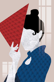 人物简约装饰画