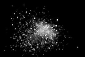 雪花碎片粉尘粒子下落图片素材 