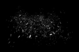 雪花碎片粉尘粒子下落图片素材 