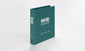 文件盒文件夹样机