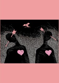 丘比特之箭爱心黑暗