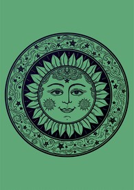 太阳神圆形魔法阵